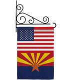 US Arizona - States Americana Vertical Impressions Decorative Flags HG140753 Made In USA