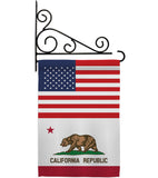 US California - States Americana Vertical Impressions Decorative Flags HG140755 Made In USA