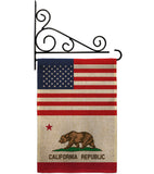 US California - States Americana Vertical Impressions Decorative Flags HG140755 Made In USA
