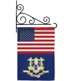 US Connecticut - States Americana Vertical Impressions Decorative Flags HG140757 Made In USA