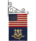 US Connecticut - States Americana Vertical Impressions Decorative Flags HG140757 Made In USA