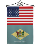 US Delaware - States Americana Vertical Impressions Decorative Flags HG140758 Made In USA