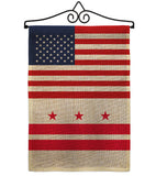 US District of Columbia - States Americana Vertical Impressions Decorative Flags HG140759 Made In USA