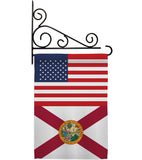 US Florida - States Americana Vertical Impressions Decorative Flags HG140760 Made In USA