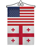 US Georgia - States Americana Vertical Impressions Decorative Flags HG140761 Made In USA