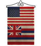 US Hawaii - States Americana Vertical Impressions Decorative Flags HG140762 Made In USA