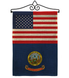 US Idaho - States Americana Vertical Impressions Decorative Flags HG140763 Made In USA