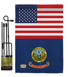 US Idaho - States Americana Vertical Impressions Decorative Flags HG140763 Made In USA