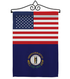 US Kentucky - States Americana Vertical Impressions Decorative Flags HG140768 Made In USA