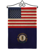 US Kentucky - States Americana Vertical Impressions Decorative Flags HG140768 Made In USA