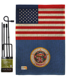 US Minnesota - States Americana Vertical Impressions Decorative Flags HG140774 Made In USA