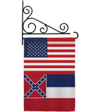 US Mississippi - States Americana Vertical Impressions Decorative Flags HG140775 Made In USA