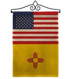 US New Mexico - States Americana Vertical Impressions Decorative Flags HG140786 Made In USA