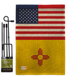 US New Mexico - States Americana Vertical Impressions Decorative Flags HG140786 Made In USA