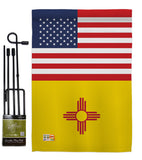 US New Mexico - States Americana Vertical Impressions Decorative Flags HG140786 Made In USA