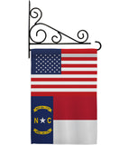 US North Carolina - States Americana Vertical Impressions Decorative Flags HG140788 Made In USA