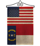 US North Carolina - States Americana Vertical Impressions Decorative Flags HG140788 Made In USA