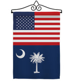 US South Carolina - States Americana Vertical Impressions Decorative Flags HG140799 Made In USA