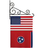 US Tennessee - States Americana Vertical Impressions Decorative Flags HG140802 Made In USA