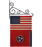 US Tennessee - States Americana Vertical Impressions Decorative Flags HG140802 Made In USA