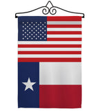 US Texas - States Americana Vertical Impressions Decorative Flags HG140804 Made In USA