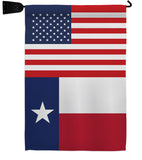 US Texas - States Americana Vertical Impressions Decorative Flags HG140804 Made In USA