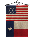 US Texas - States Americana Vertical Impressions Decorative Flags HG140804 Made In USA