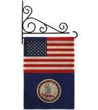 US Virginia - States Americana Vertical Impressions Decorative Flags HG140809 Made In USA