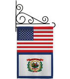 US West Virginia - States Americana Vertical Impressions Decorative Flags HG140811 Made In USA