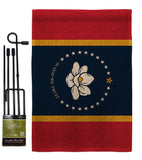 Mississippi - States Americana Vertical Impressions Decorative Flags HG140907 Made In USA
