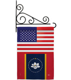 Mississippi US - States Americana Vertical Impressions Decorative Flags HG140909 Made In USA