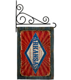 Arkansas Vintage - States Americana Vertical Impressions Decorative Flags HG140948 Made In USA