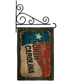 North Carolina Vintage - States Americana Vertical Impressions Decorative Flags HG140978 Made In USA
