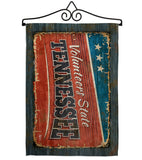 Tennessee Vintage - States Americana Vertical Impressions Decorative Flags HG140987 Made In USA