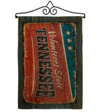 Tennessee Vintage - States Americana Vertical Impressions Decorative Flags HG140987 Made In USA