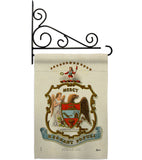 Coat of arms of Arkansas - States Americana Vertical Impressions Decorative Flags HG141209 Made In USA