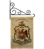 Coat of arms of Arkansas - States Americana Vertical Impressions Decorative Flags HG141209 Made In USA