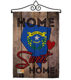 State Nevada Home Sweet Home - States Americana Vertical Impressions Decorative Flags HG191114 Made In USA