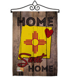 State New Mexico Home Sweet Home - States Americana Vertical Impressions Decorative Flags HG191118 Made In USA