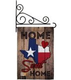 State Texas Home Sweet Home - States Americana Vertical Impressions Decorative Flags HG191119 Made In USA