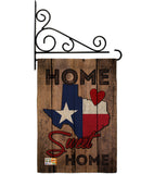 State Texas Home Sweet Home - States Americana Vertical Impressions Decorative Flags HG191119 Made In USA