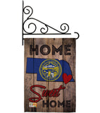 State Nebraska Home Sweet Home - States Americana Vertical Impressions Decorative Flags HG191125 Made In USA