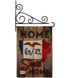 State Iowa Home Sweet Home - States Americana Vertical Impressions Decorative Flags HG191129 Made In USA