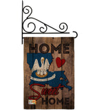 State Louisiana Home Sweet Home - States Americana Vertical Impressions Decorative Flags HG191130 Made In USA