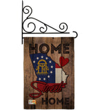 State Georgia Home Sweet Home - States Americana Vertical Impressions Decorative Flags HG191141 Made In USA