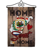 State West Virginia Home Sweet Home - States Americana Vertical Impressions Decorative Flags HG191146 Made In USA