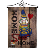 State New Hampshire Home Sweet Home - States Americana Vertical Impressions Decorative Flags HG191152 Made In USA
