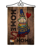 State New Hampshire Home Sweet Home - States Americana Vertical Impressions Decorative Flags HG191152 Made In USA