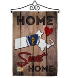 State Massachusetts Home Sweet Home - States Americana Vertical Impressions Decorative Flags HG191155 Made In USA