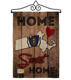 State Massachusetts Home Sweet Home - States Americana Vertical Impressions Decorative Flags HG191155 Made In USA